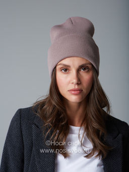 АМ257 Шапка женская (светло-коричневый)