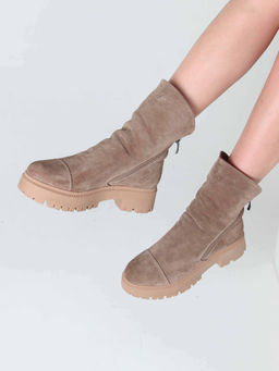 Ботинки 233.2094br. коричневый капучино/Байка