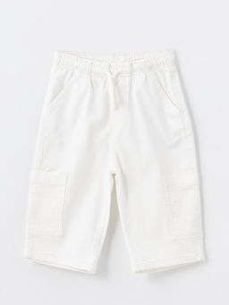 Beli Lastikli Basic Erkek Bebek Jean Kapri - Waikiki фото 2