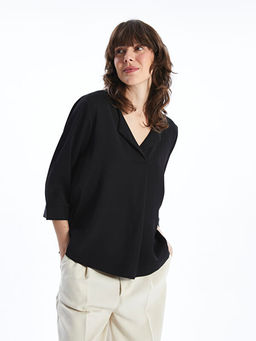 Ka??k Yaka Kad?n Bluz