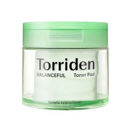 Torriden Balanceful Cica Toner Pad, 60ea - Гипоаллергенные очищающие пэды с центеллой 60шт