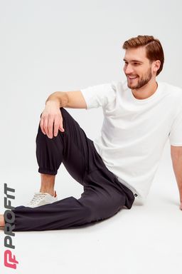 Спортивные брюки, мужские, черные, bpm.070.001