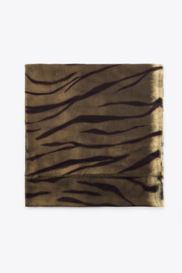 ANIMAL PRINT SCARF - Zara фото 3