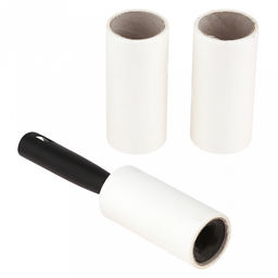 Ролик для чистки одежды "FREGO" 21х4,5х4,5см, 50 листов, в наборе два сменных блока, пластмассовое основание (Россия)