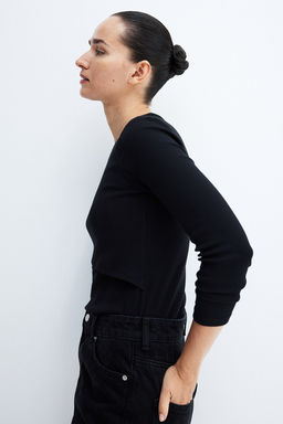 MAMA Camiseta de lactancia en canale - H&m фото 4