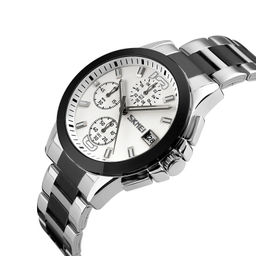 Часы наручные Skmei мужские кварцевые 9126white