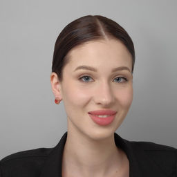 Серьги со стразами Эдель овал в ажуре, цвет красный в золоте - Queen fair фото 3