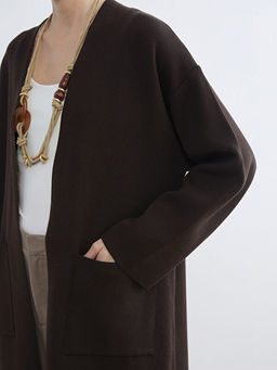 ?al Yaka Oversize Kad?n Triko H?rka