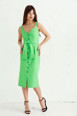 Сарафан классический салатовый - Martichelli фото 7