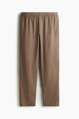 Pantal?n de lino Regular Fit - H&m фото 4