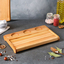 Доска для подачи Доброе дерево «Рибай», 30×20 см, массив ясеня