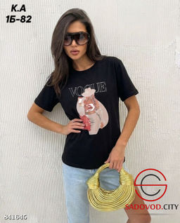 Женская футболка с рисунком