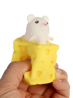 Антистресс игрушки «Большой сенсорный набор», pop tubes, гусеница, мялка «Сыр» - прикол