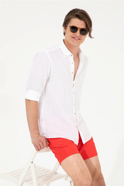 U. S. Polo Assn Мужские красные шорты для плавания - U.s. polo assn фото 6