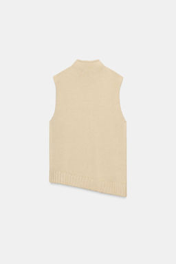 ASYMMETRIC KNIT VEST - Zara фото 7