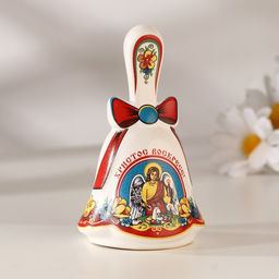 Колокольчик Бант Пасха 4, 9,5 см