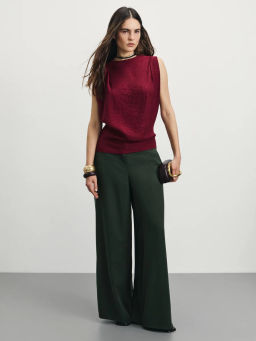 Широкие брюки из вискозы / Zarina