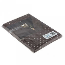 Пододеяльник 1,5 спальный "Корсика" коричневый 145х215см, бязь "Комфорт" 121г/м2, хлопок 100%, упаковка "эконом" ПВХ 28х41см, "Домашняя мода" (Россия)