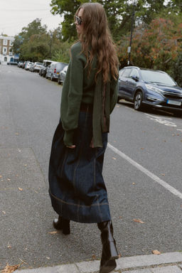 ASYMMETRIC KNIT JUMPER WITH CUFF DETAIL - Zara фото 4