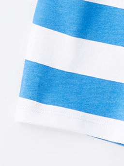 Beli Lastikli ?izgili Erkek Bebek ?ort