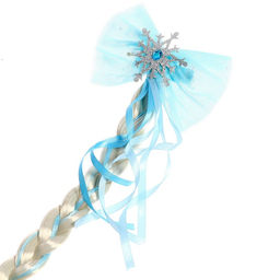 Коса на зажиме Снежная принцесса, 50 см - Simaland фото 14