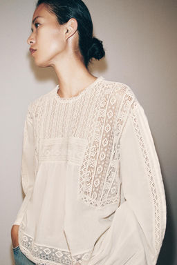 ZW COLLECTION EMBROIDERED SHIRT - Zara фото 16