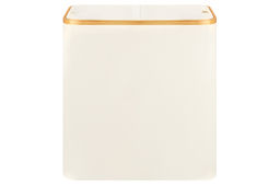 Корзина для белья 54*33*59 см 105 л с 2 отделениями и с 2 крышками, молочная - Elan gallery фото 4