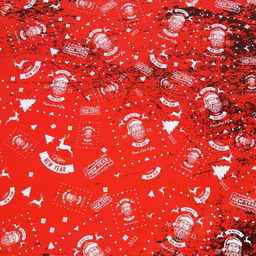 Цена за 10 шт. Бумага упаковочная глянцевая Праздничная, 70 х 100 см - UPAK LAND фото 3