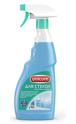 UNICUM ср-во д/мытья стекол, пластика и зеркал 500мл спрей
