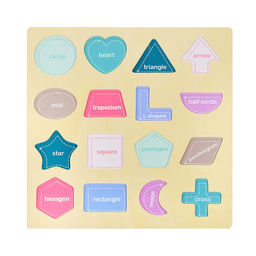 Пазл-вкладыш Разнообразие фигур - Щепочка фото 4