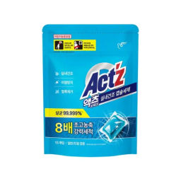 Концентрированные капсулы для стирки и сушки в помещении. -ACTZ Perfect Indoor Dryness. 15 шт