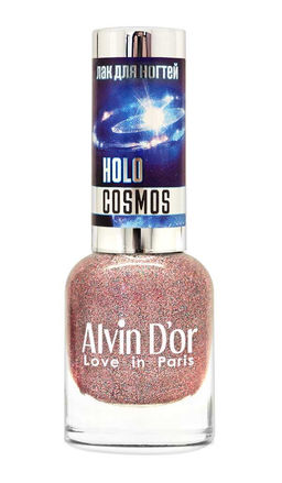 Alvin Dor Лак для ногтей HOLO COSMOS тон 6814 15мл
