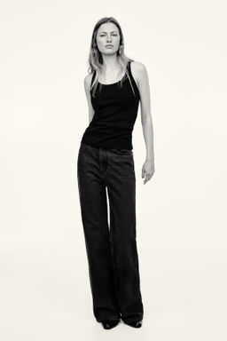 Wide High Waist Jeans - H&m фото 15