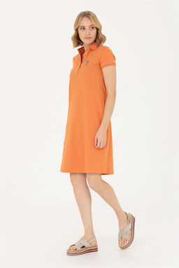 U. S. Polo Assn Женское трикотажное платье плиткой - U.s. polo assn фото 3