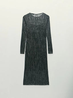 Платье миди с люрексом / Zarina