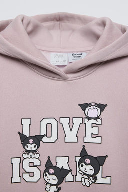 KUROMI  SANRIO PLUSH HOODED DRESS - Zara фото 4