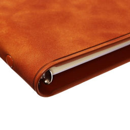 Органайзер на кольцах А5, 90 листов, в линейку, обложка кожзам, с резинкой для ручки, МИКС - Calligrata фото 4