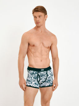 33104130004 Трусы боксер муж.в наборе из 3 шт Finn черно-зеленый