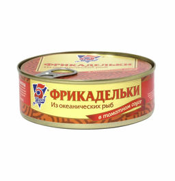 Цена аз 2шт. Фрикадельки из океан. рыб в том. 240г 5 Морей, , шт