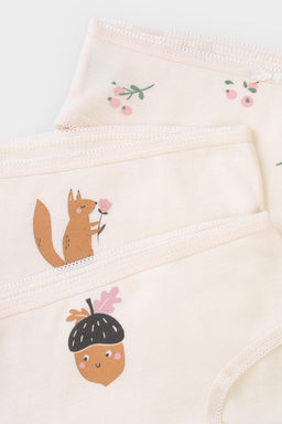 К 1909-3уп/сливки,ягодная полянка Ал набор трусы для дев - Crockid фото 2