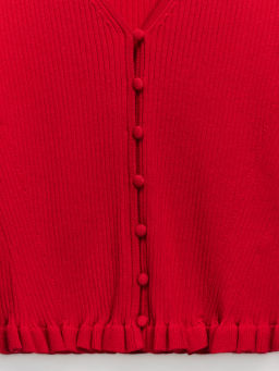 Приталенный кардиган из вискозы / Zarina фото 3