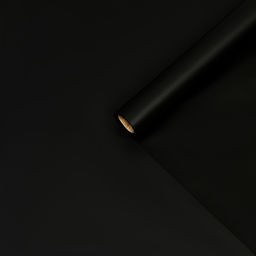 Пленка для цветов и букетов, матовая, чёрный 0.57×10 м ±1 см