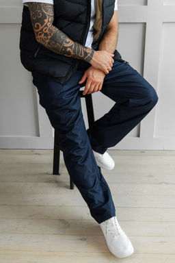 НА ФЛИСЕ утепленные ПЛАЩЕВЫЕ брюки - Relay фото 5