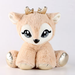 Мягкая игрушка Олень, 20 х 17 см - Milo toys фото 3