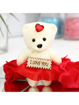 Мыльные розочки и медвежонок, набор