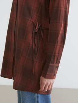 Ekose Kad?n G?mlek Tunik