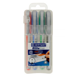 Centropen Набор линеров Elite 4721/4 0.3 мм 4 цв. 4721/4 синий