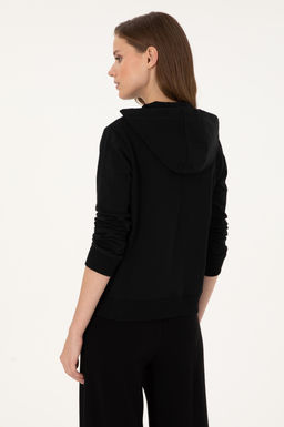 Женский черный свитшот Неожиданная скидка в корзине - U.s. polo assn фото 5