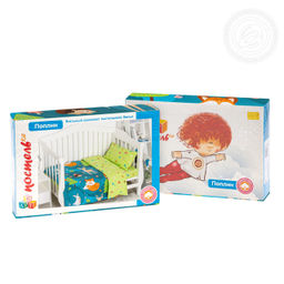 Постельное белье На опушке (поплин ясельный) Детский/Пододеяльник: 1 шт. - 147*112; Простыня: 1 шт. - 150*110; Наволочка: 1 шт. - 40*60; Поплин ясельный