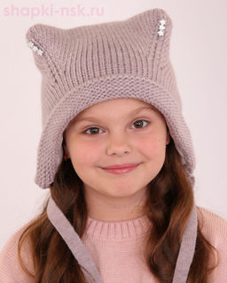 03-41-S Шапка для девочки флис (50-52)